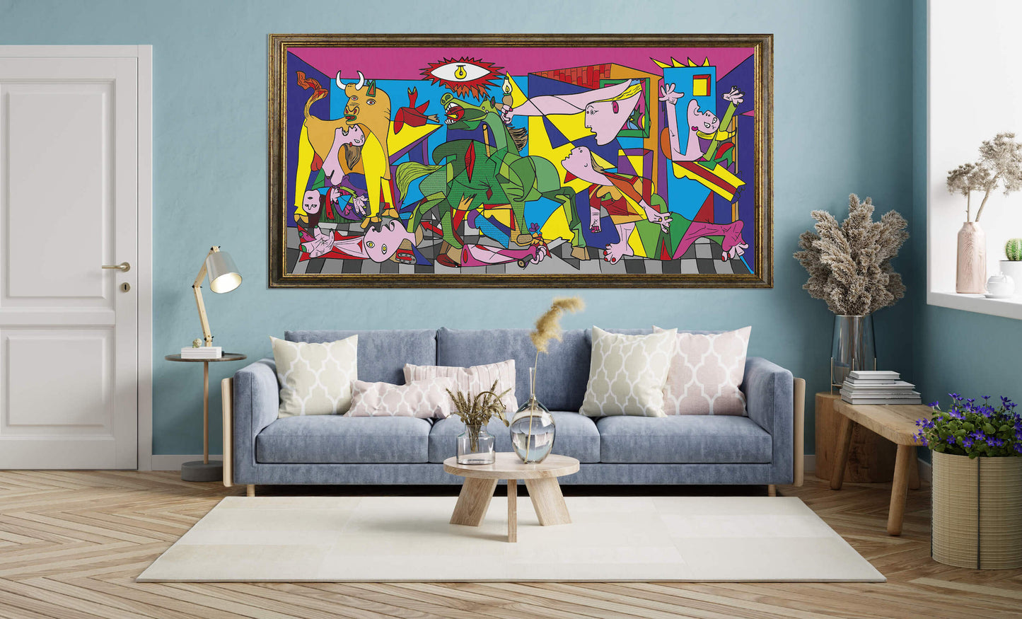 Ispirazione Picasso - Guernica Pop 1 | Stampa piatta HD o in 3D