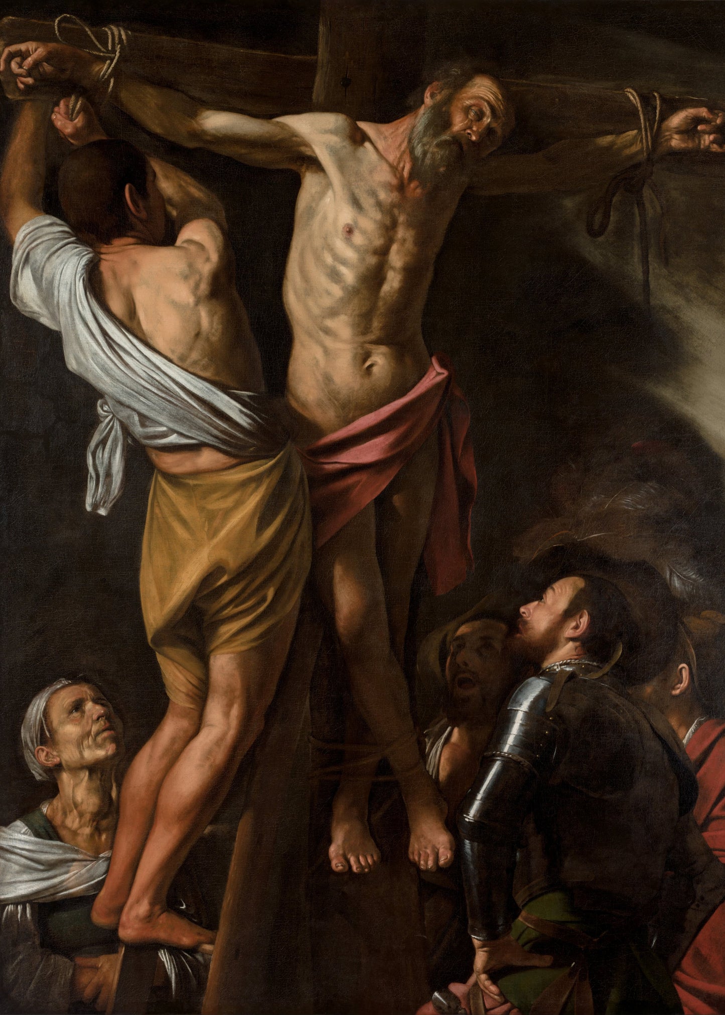 Caravaggio - La Crocifissione di Sant'Andrea | Stampa piatta HD o in 3D