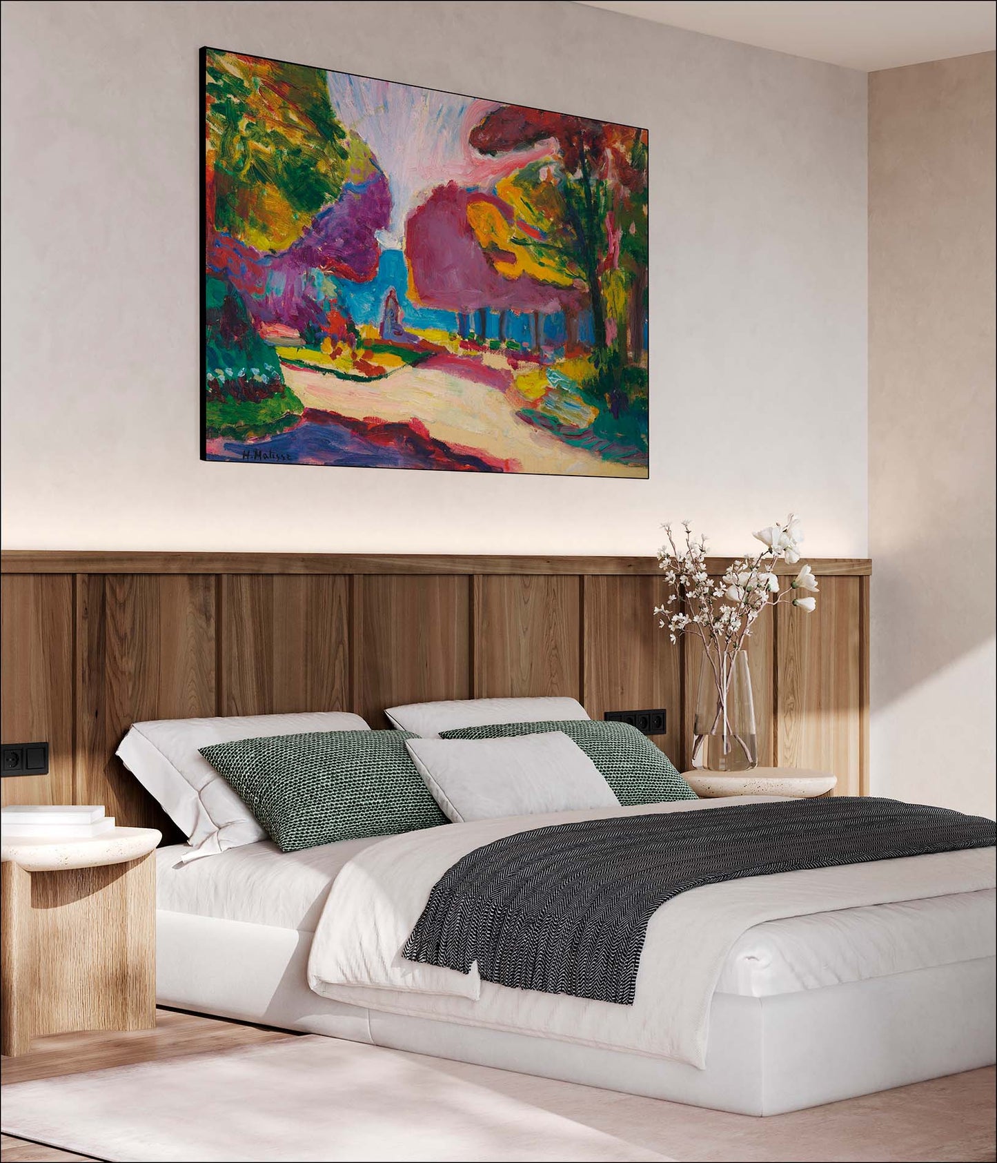 Klimt - Garden with Sunflowers | Glossy Effect