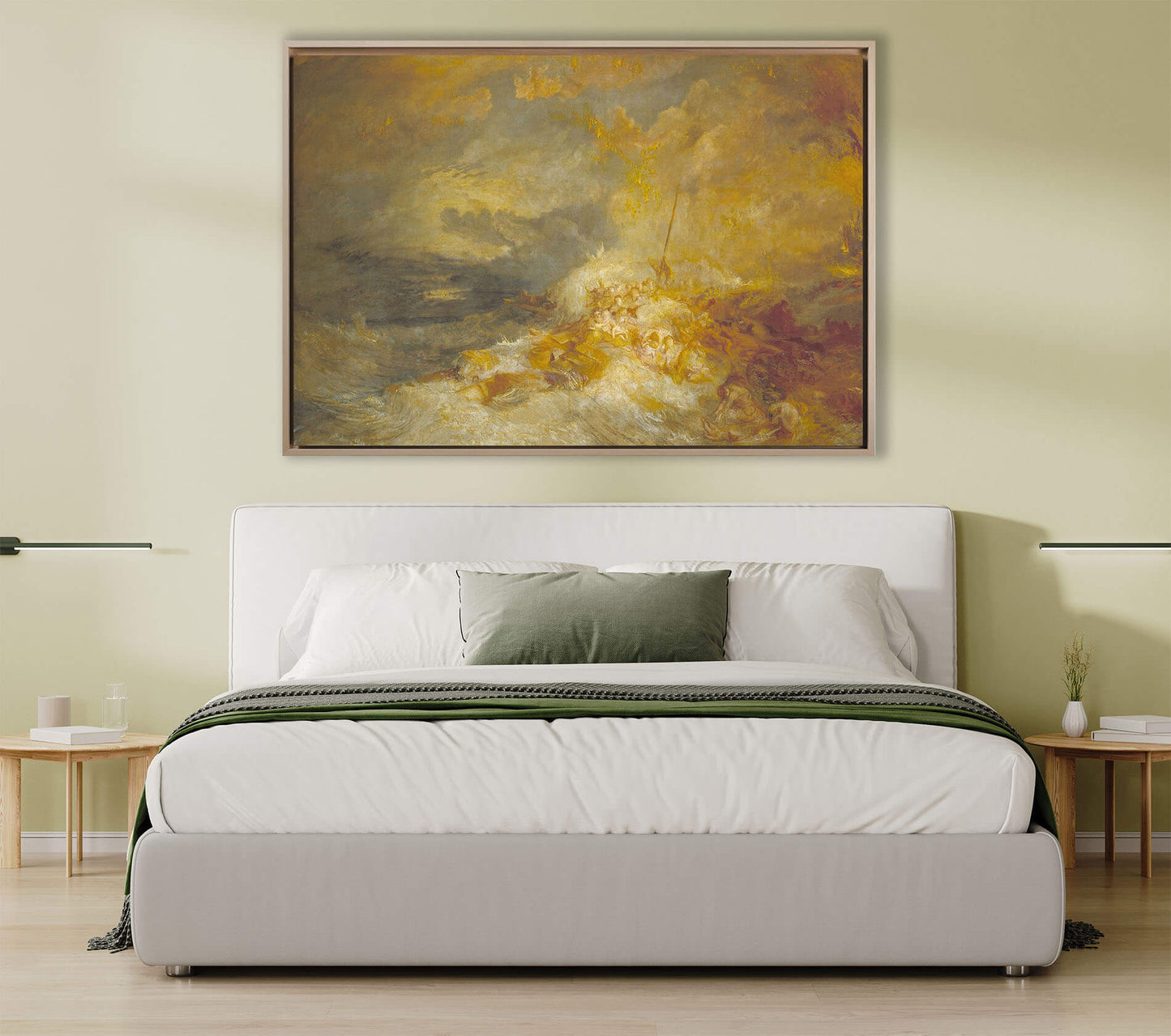 Turner - Disastro nel mare | Stampa piatta HD o in 3D
