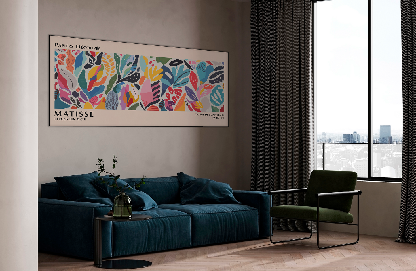 Matisse - Pattern Matisse | Stampa piatta HD o in 3D