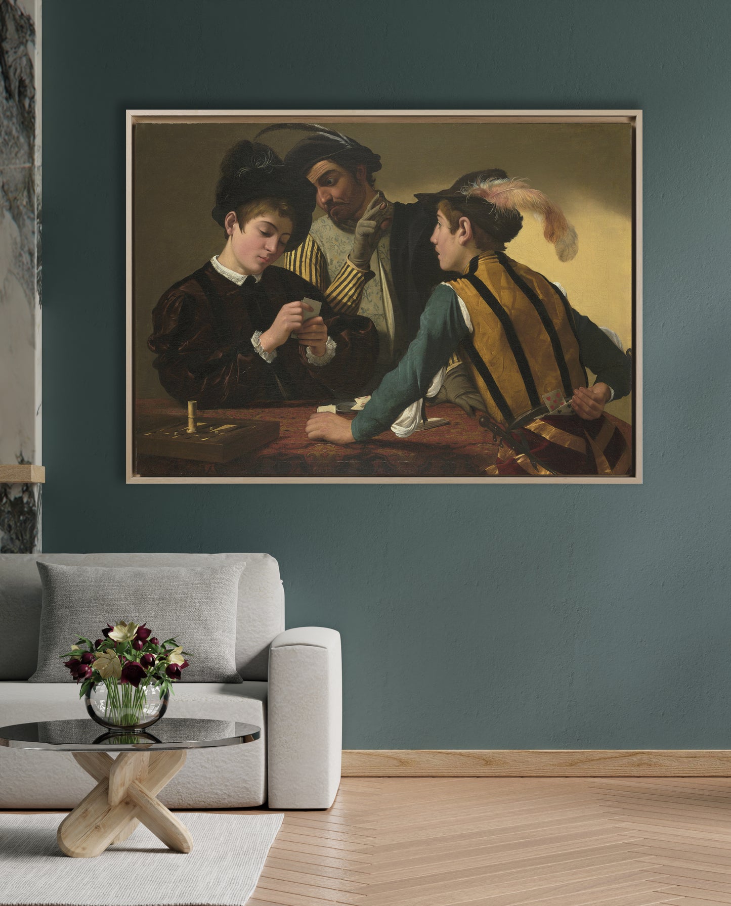 Caravaggio - Patto per la lettura | Stampa piatta HD o in 3D