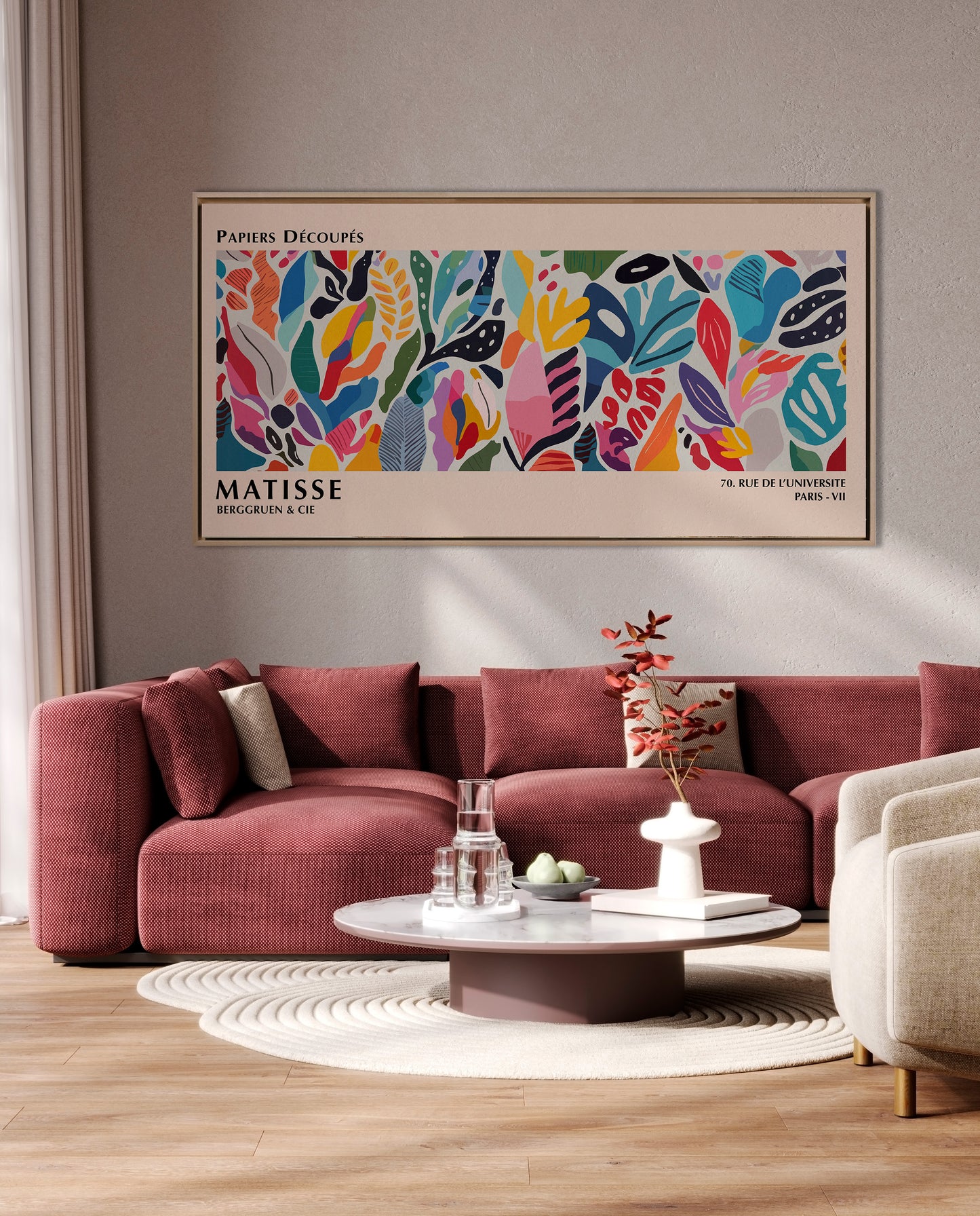Matisse - Pattern Matisse | Stampa piatta HD o in 3D