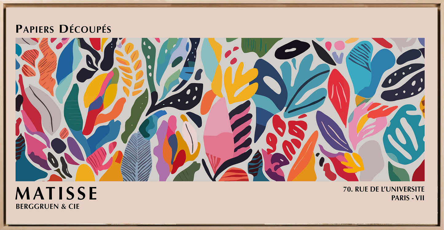 Matisse - Pattern Matisse | Stampa piatta HD o in 3D