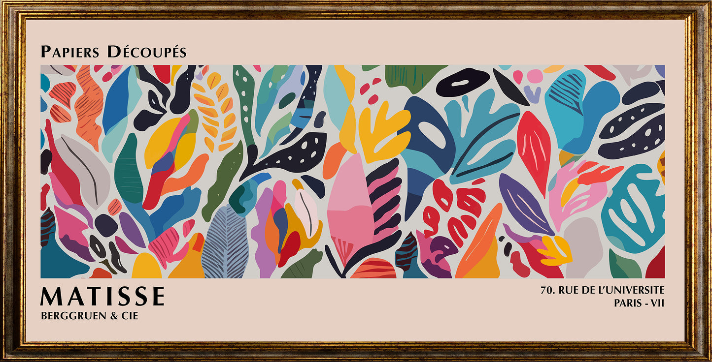 Matisse - Pattern Matisse | Stampa piatta HD o in 3D