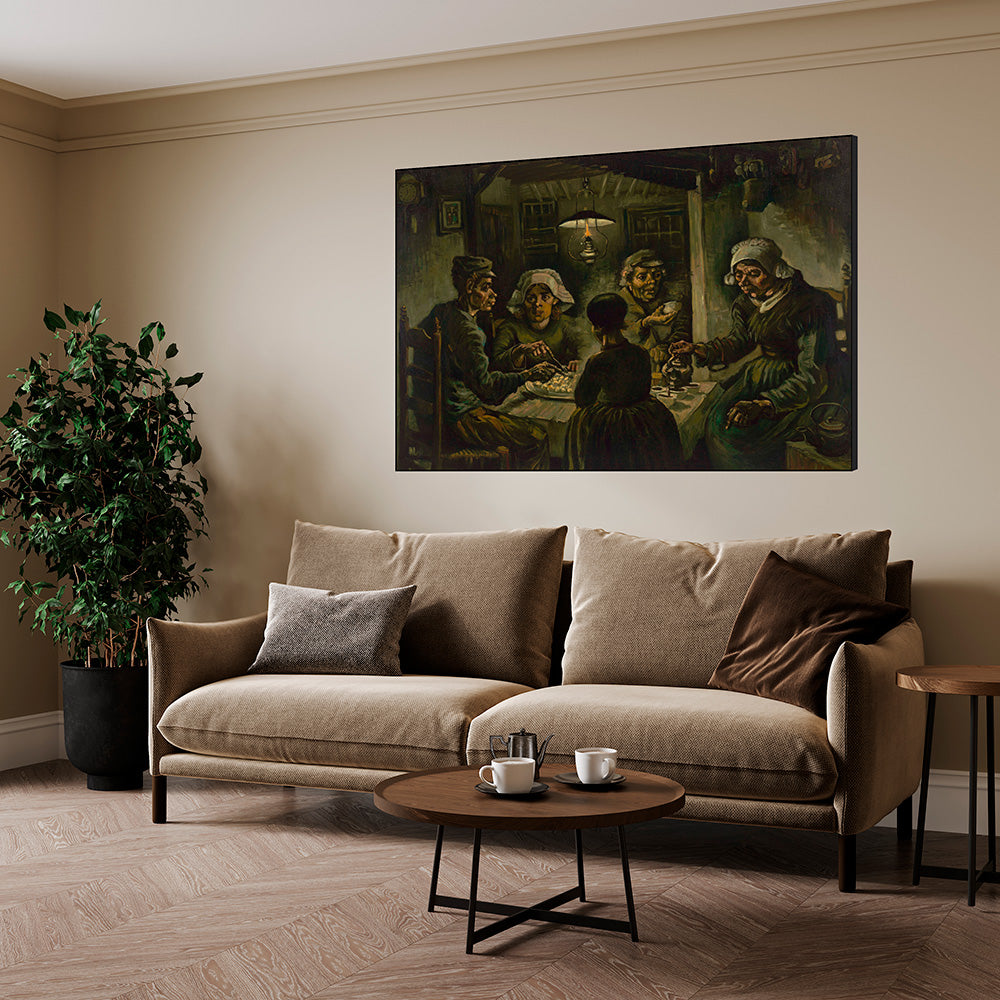 Van Gogh - The Potato Eaters | Flat HD or 3D Print