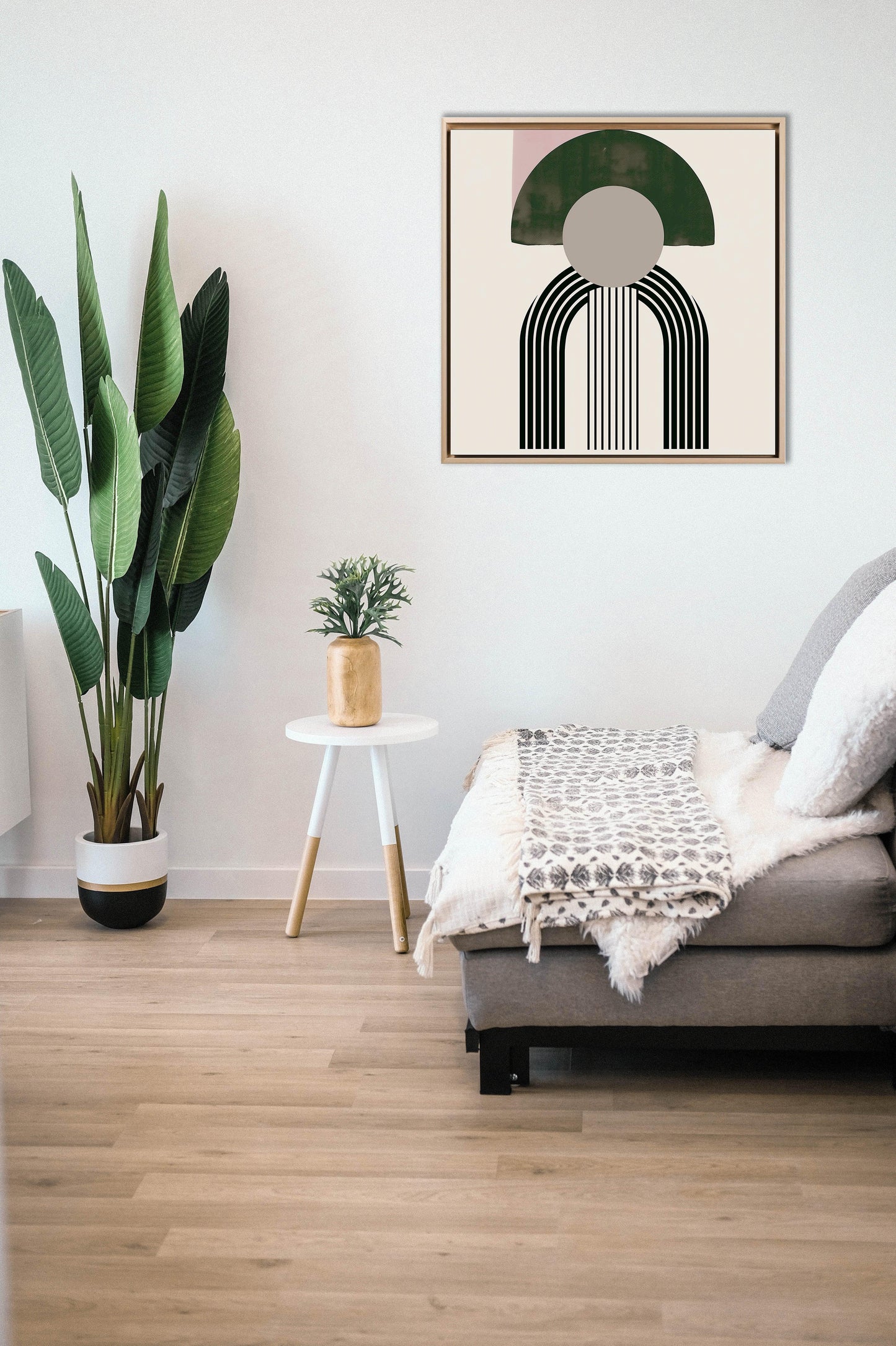 Minimal - Minimal U a righe | Effetto lucido - Materico