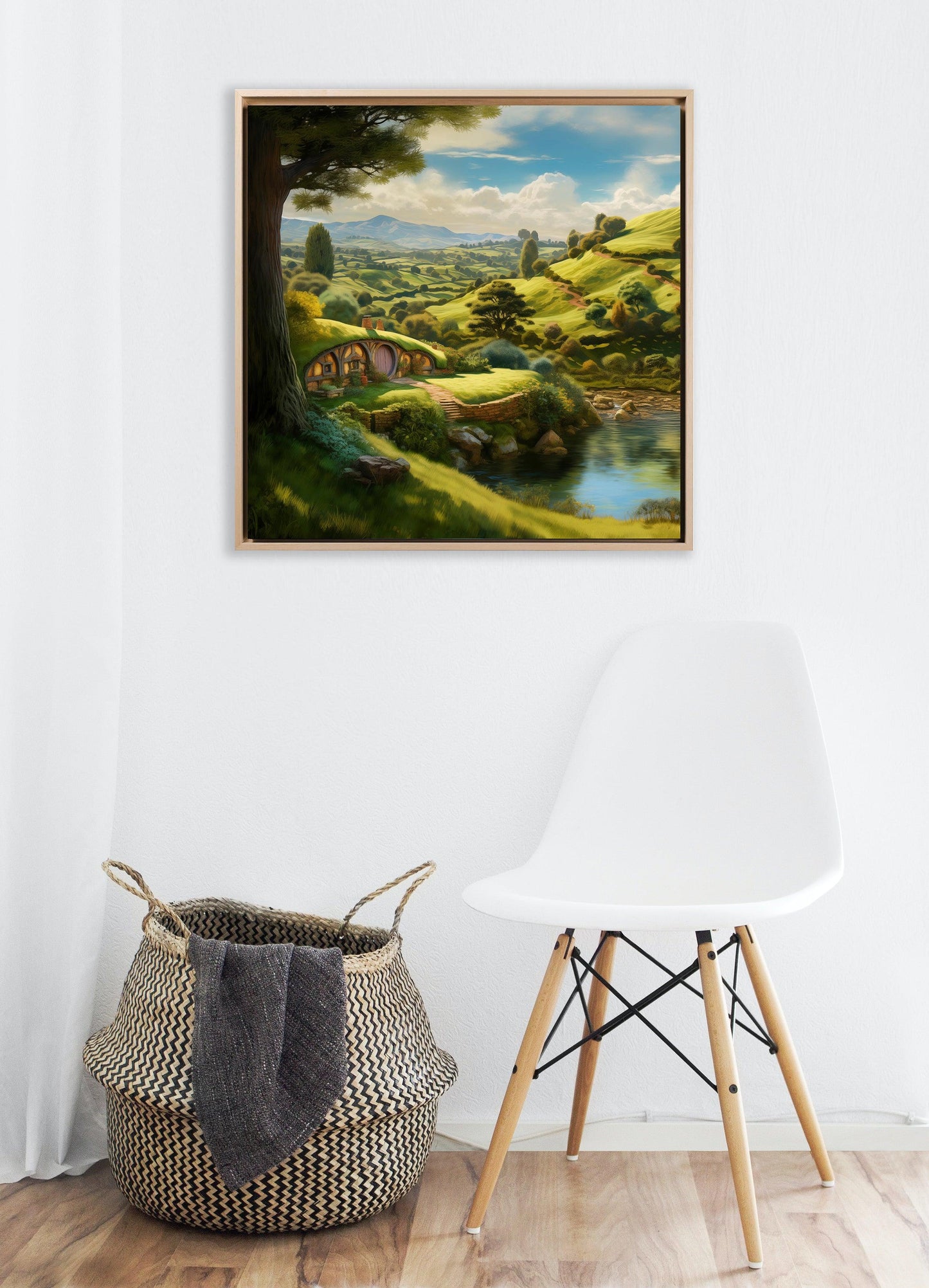 Fantasy - Immagine Hobbiton | Effetto lucido - Materico