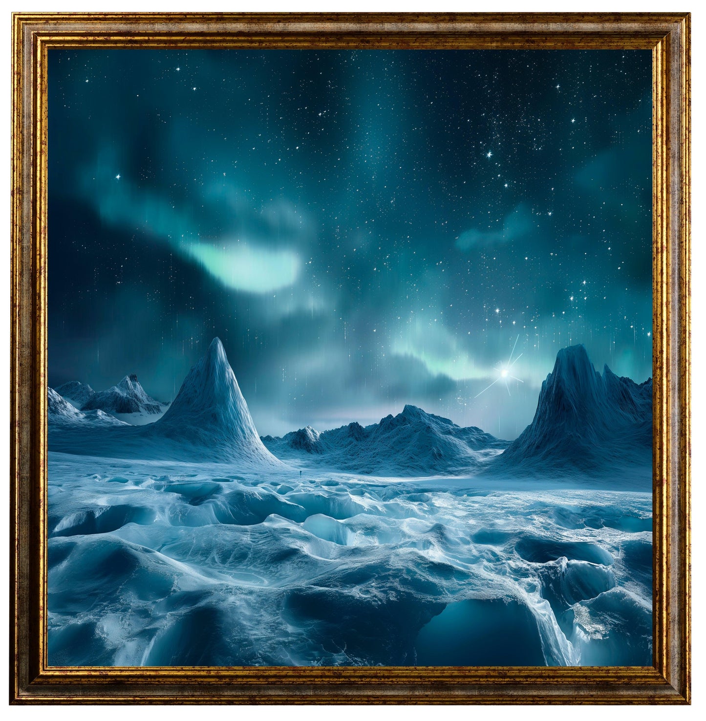 Natura - Aurora Boreale | Effetto lucido - Materico