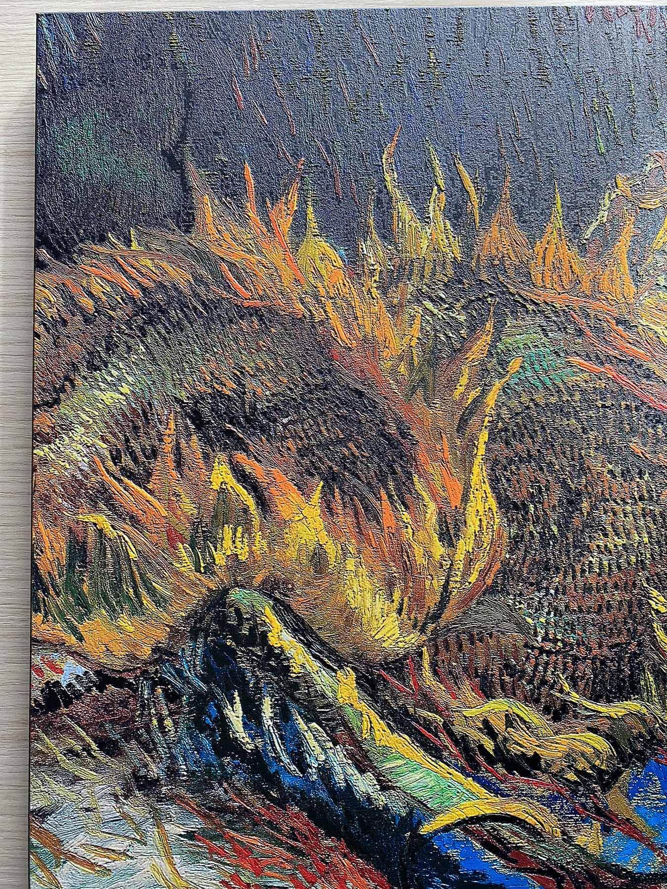 Van Gogh - Sternennacht | HD-Flach- oder 3D-Druck