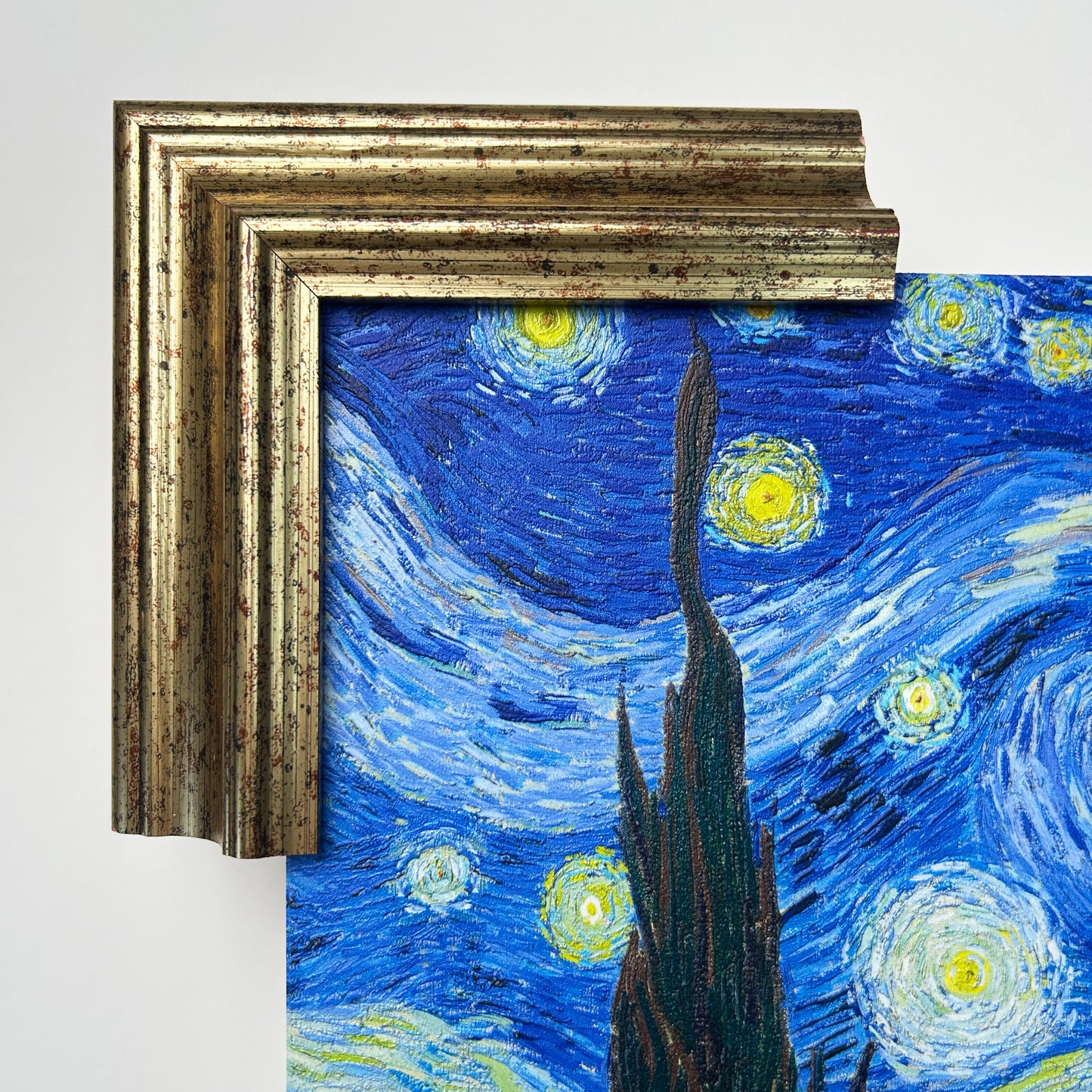 Klimt - Garten mit Sonnenblumen | Glanzeffekt