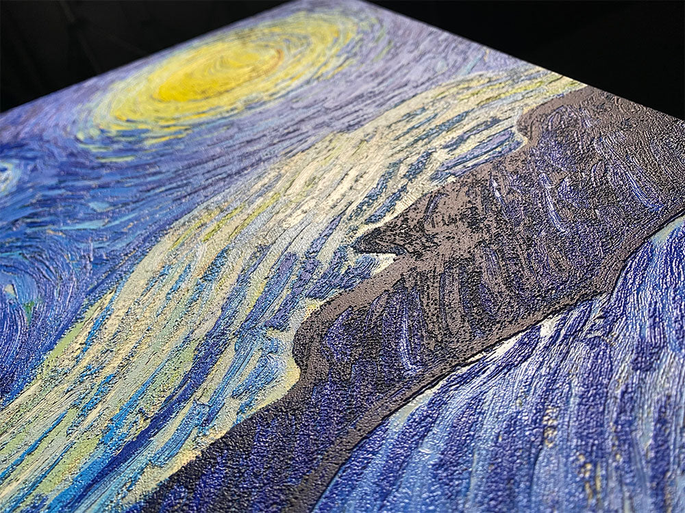 Van Gogh - Sternennacht | HD-Flach- oder 3D-Druck