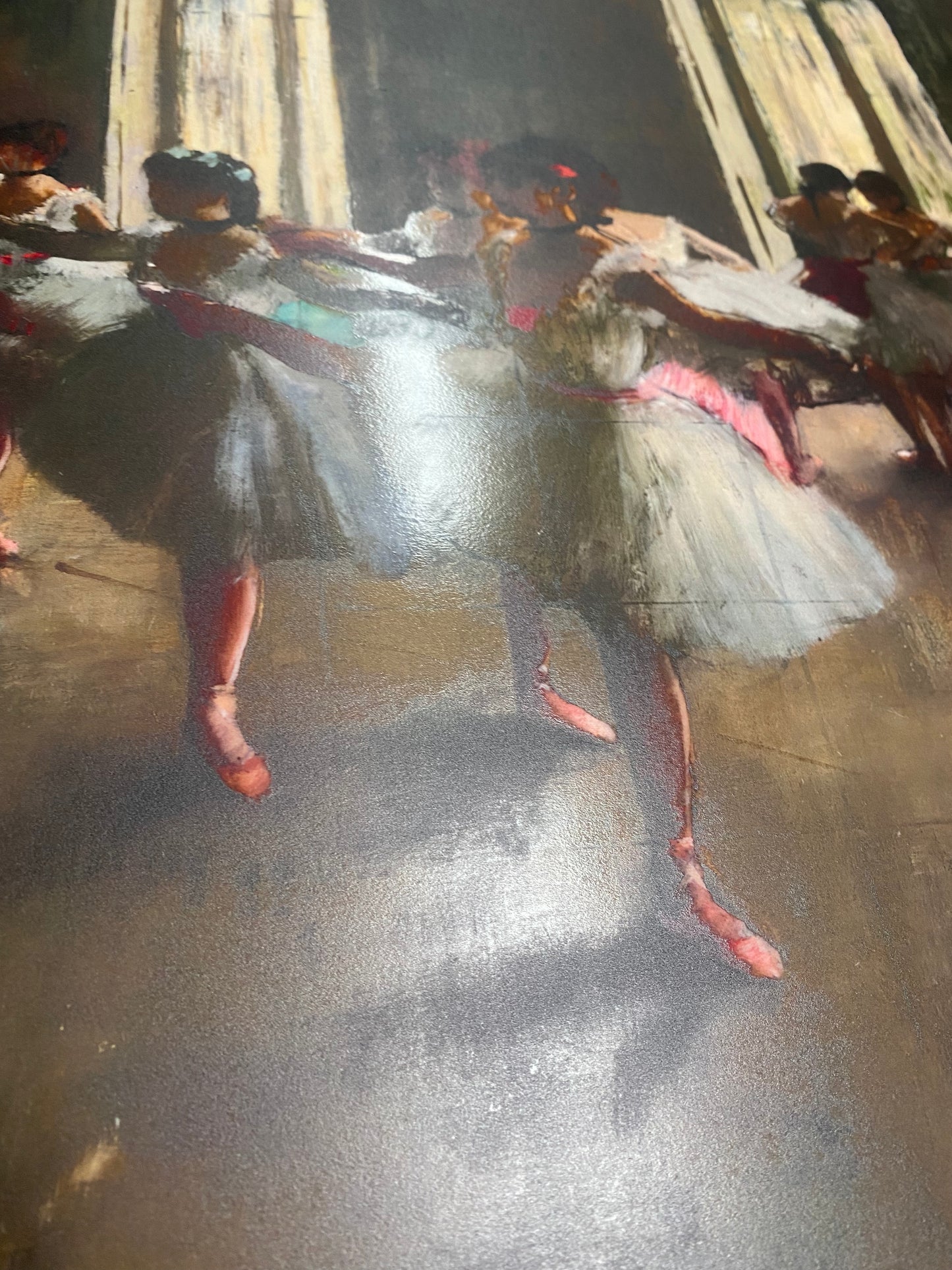 Degas - Le ballerine in sala | Effetto lucido