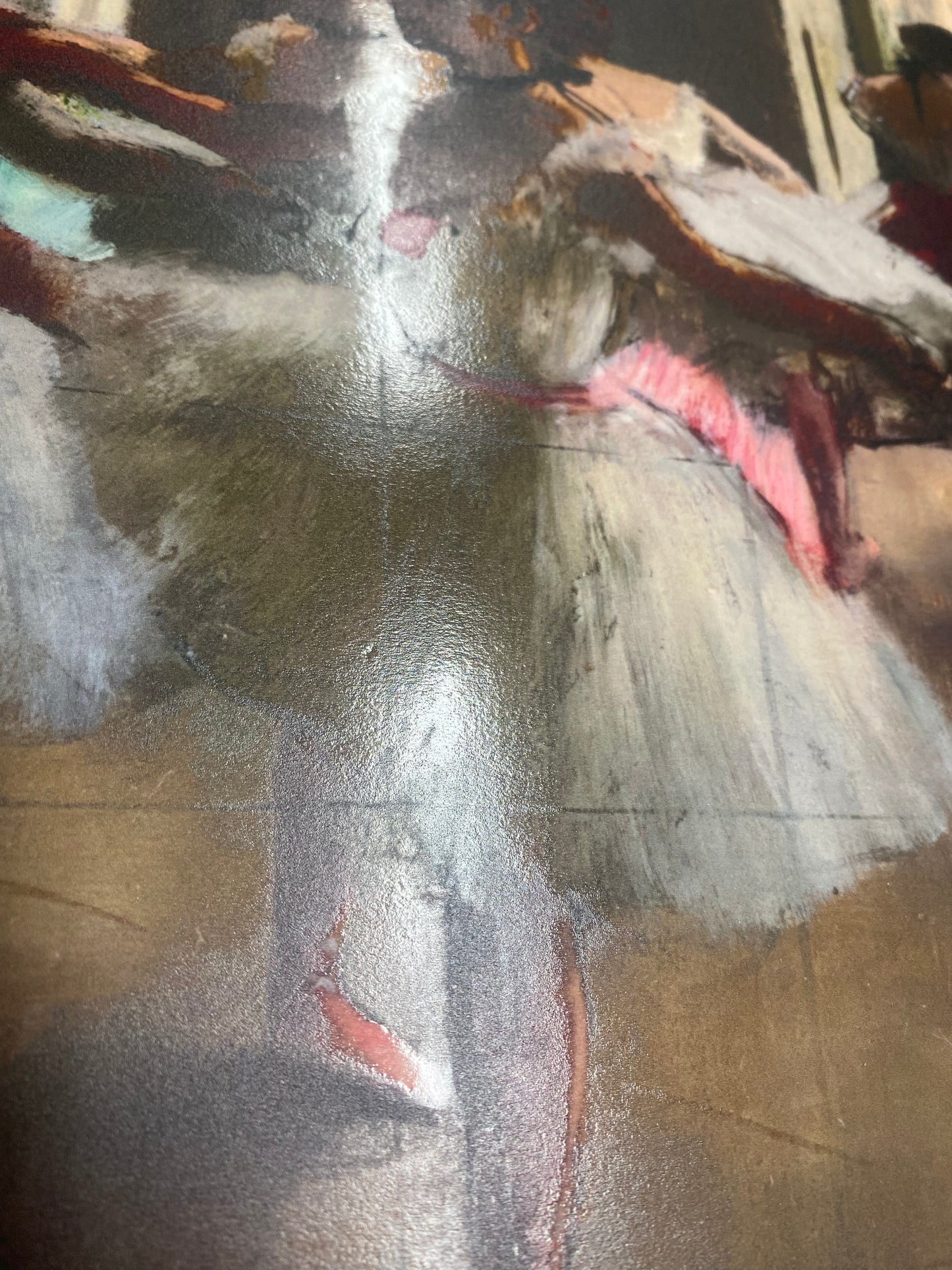 Degas - Le ballerine in sala | Effetto lucido