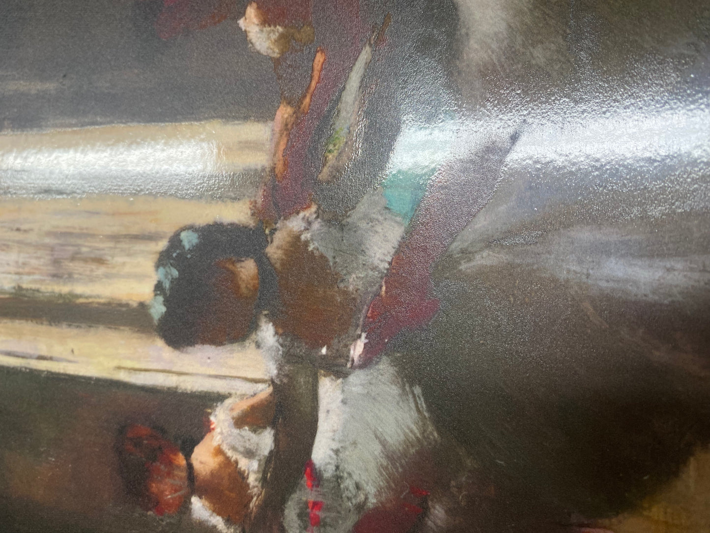 Degas - Le ballerine in sala | Effetto lucido