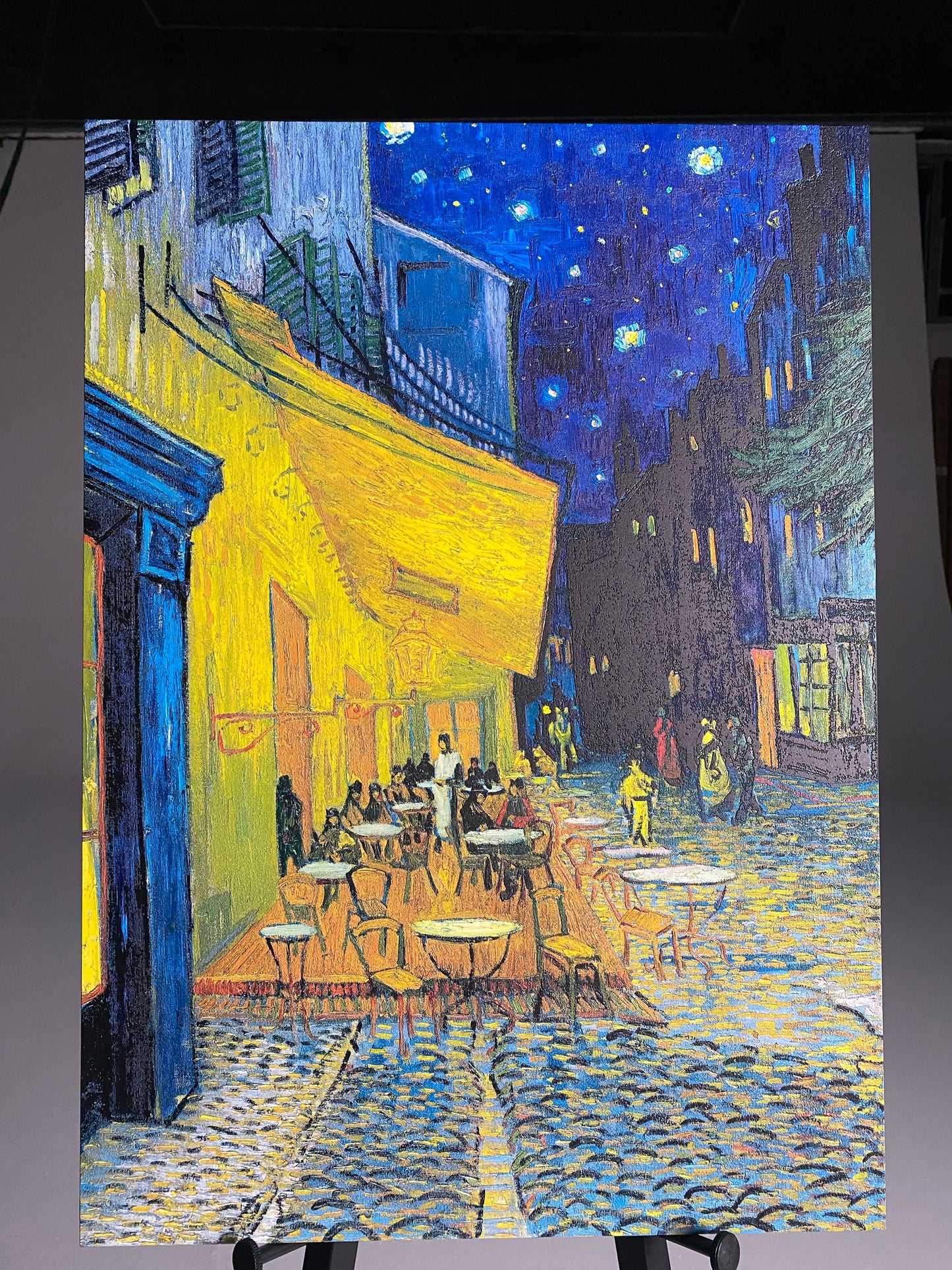 Van Gogh - Café Terrace | Flat HD or 3D Print