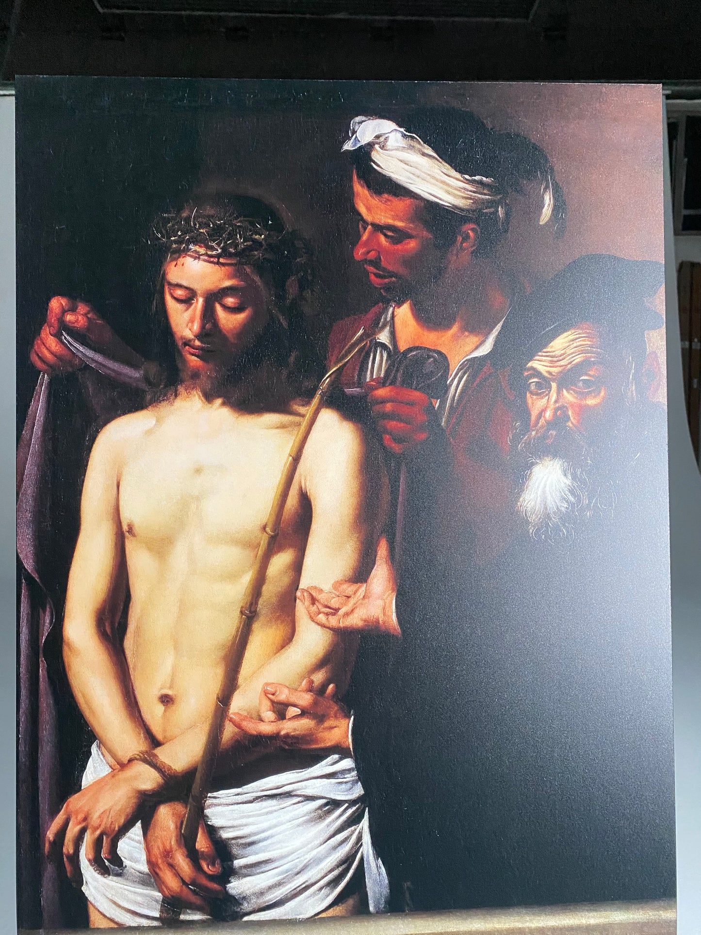 Caravaggio - Ecce homo | Stampa piatta HD o in 3D
