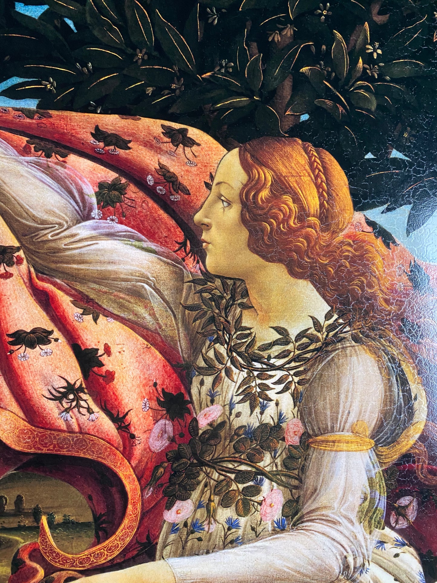 Botticelli - Geburt der Venus | Glanzeffekt