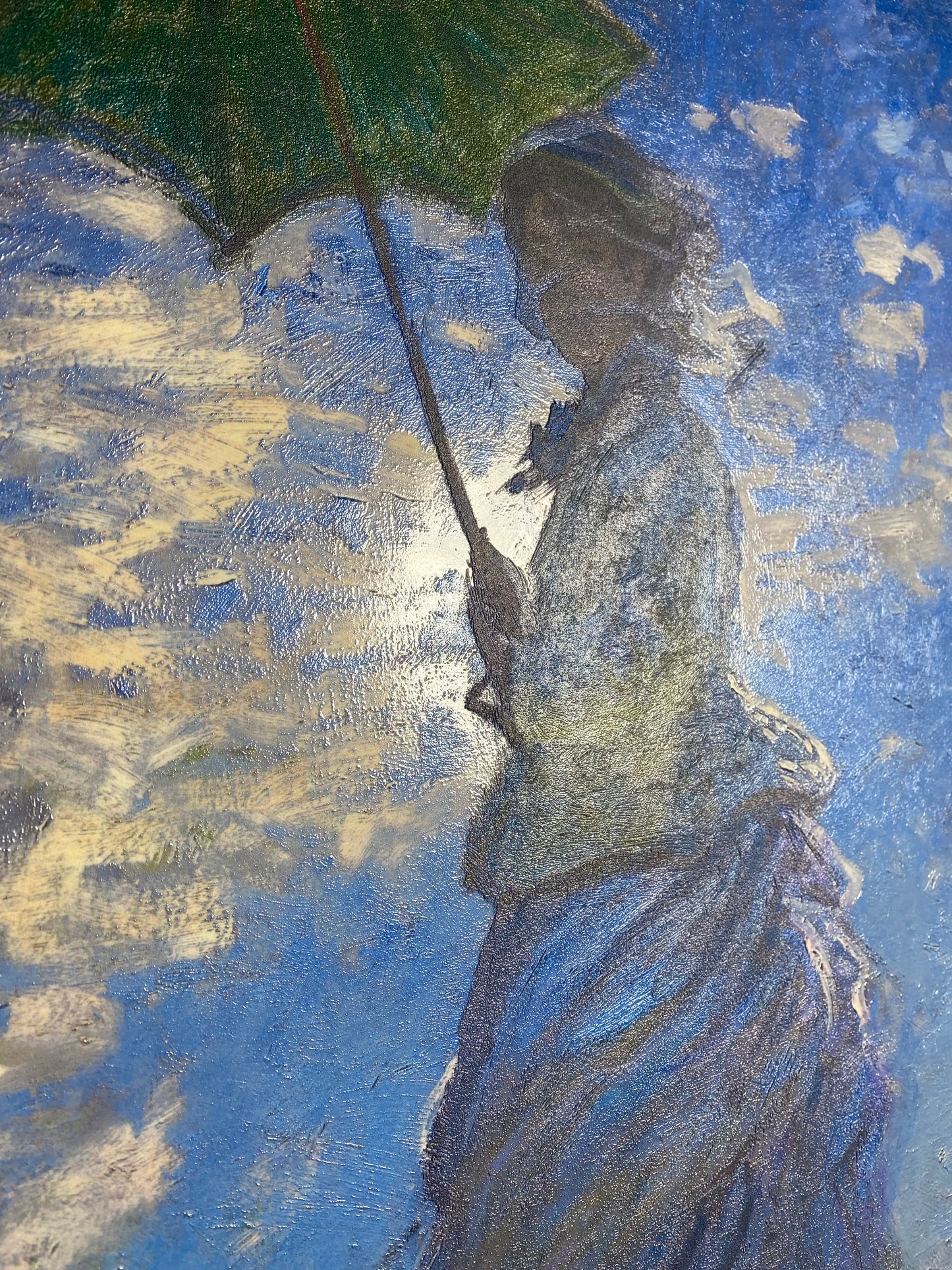 Monet - La passeggiata | Stampa piatta HD o in 3D