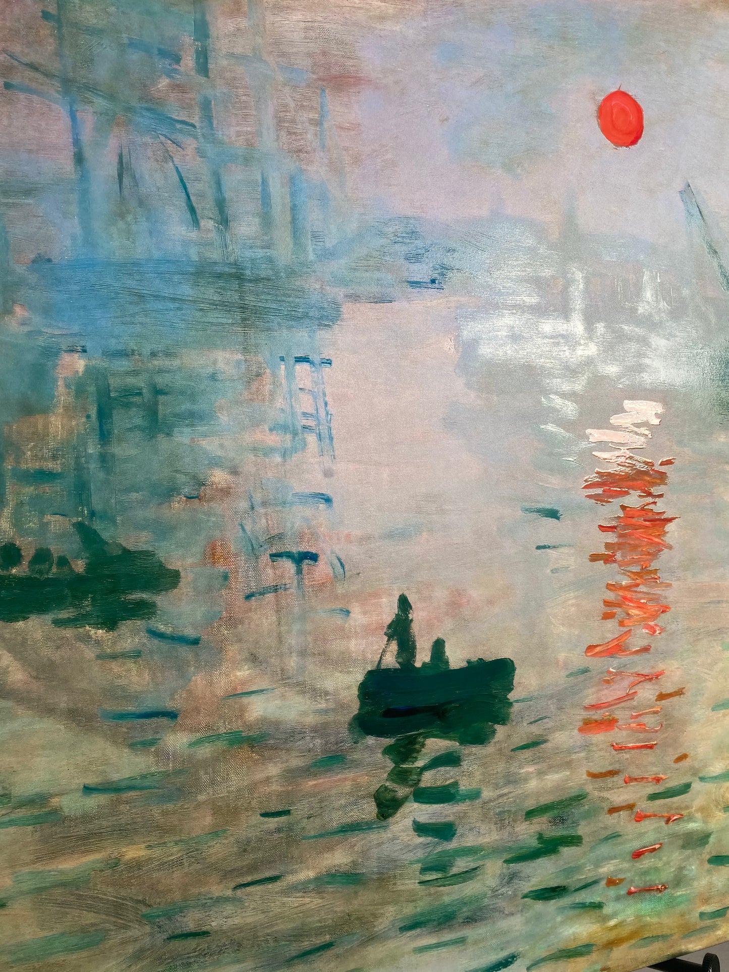 Monet - Seerosen bei Tag | Glanzeffekt