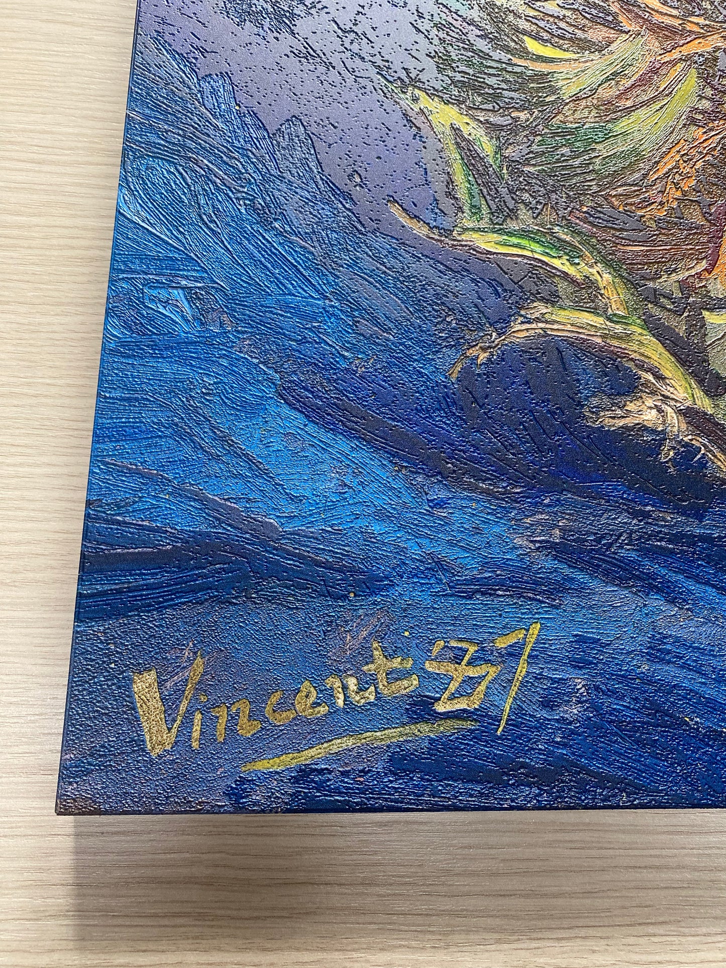 Van Gogh - Sternennacht | HD-Flach- oder 3D-Druck
