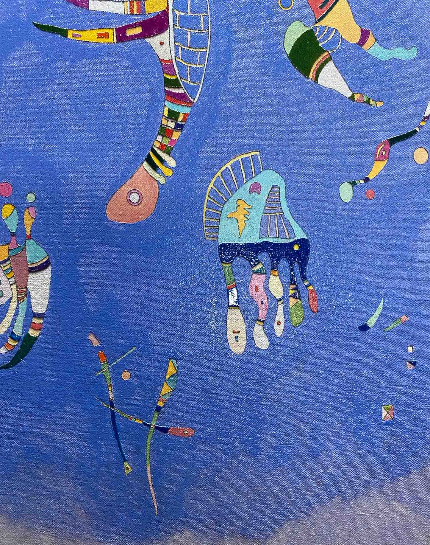 Kandinsky - Cielo blu | Stampa piatta HD o in 3D