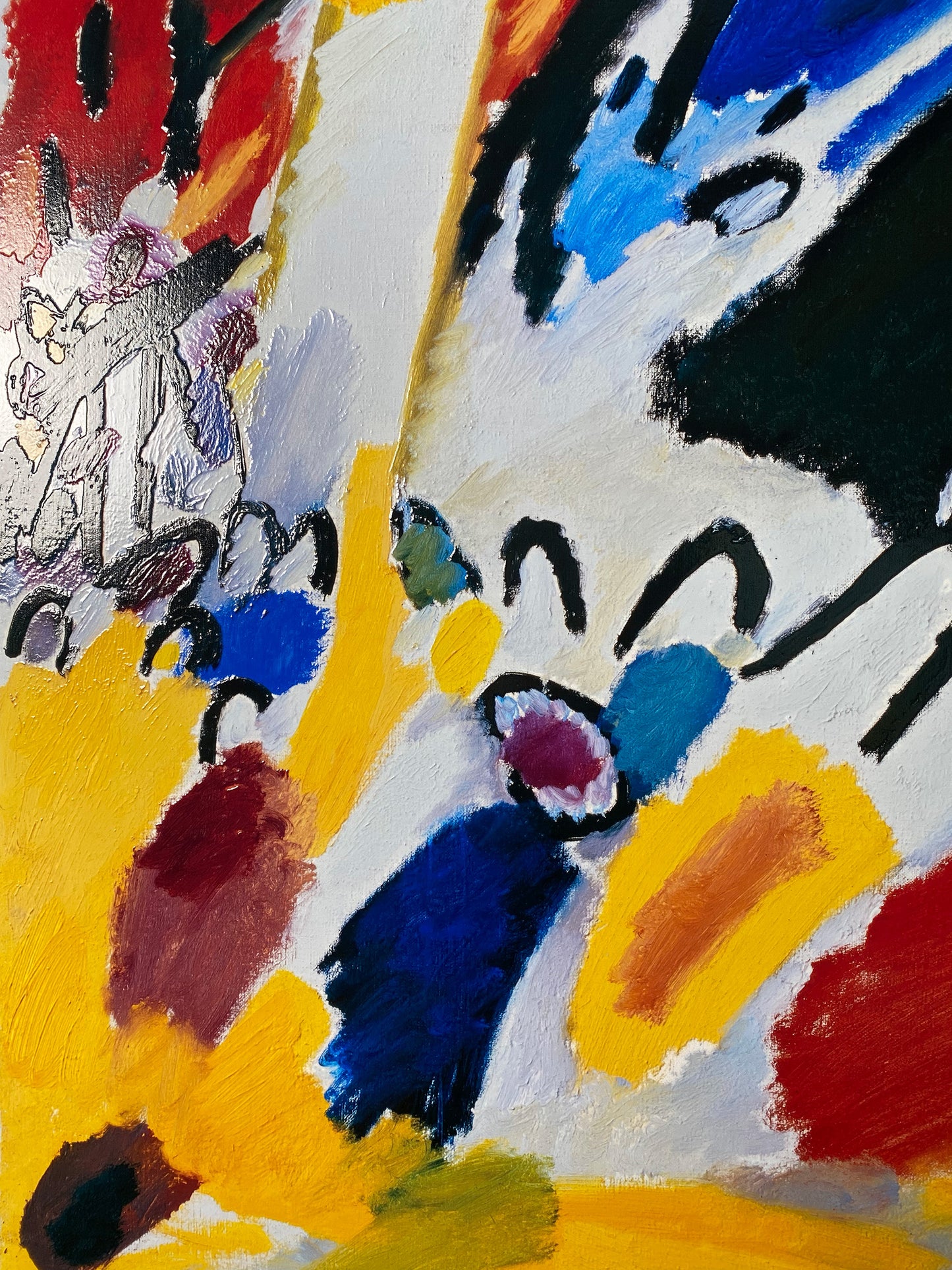 Kandinsky- Impressione III | Stampa piatta HD o in 3D