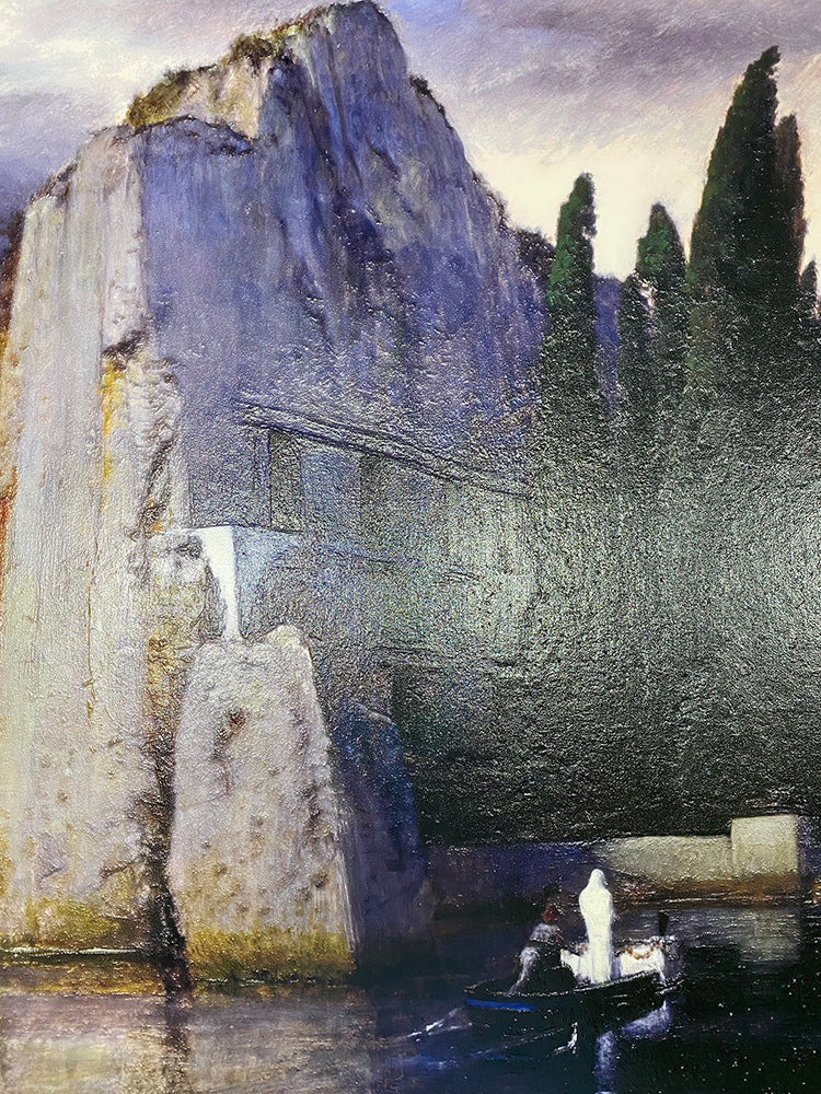 Bocklin- L'isola dei morti | Stampa piatta HD o in 3D