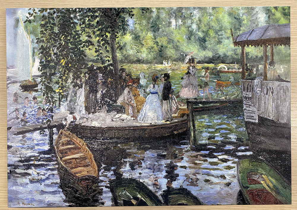 Renoir - Woman with Umbrella in the Garden | Flat HD or 3D Print