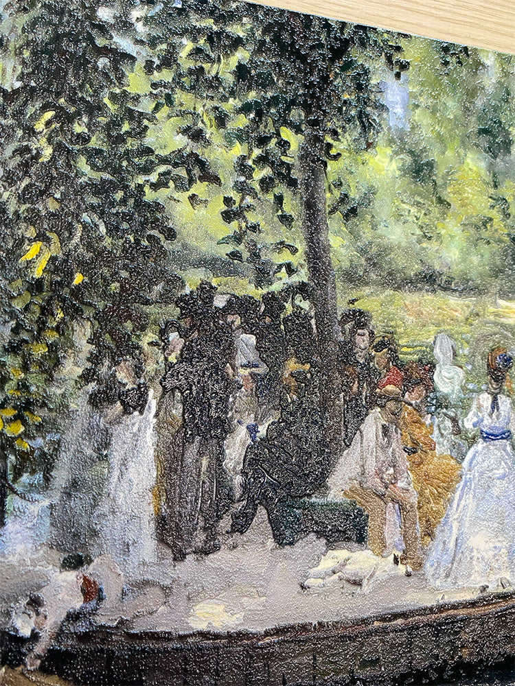 Renoir - Woman with Umbrella in the Garden | Flat HD or 3D Print