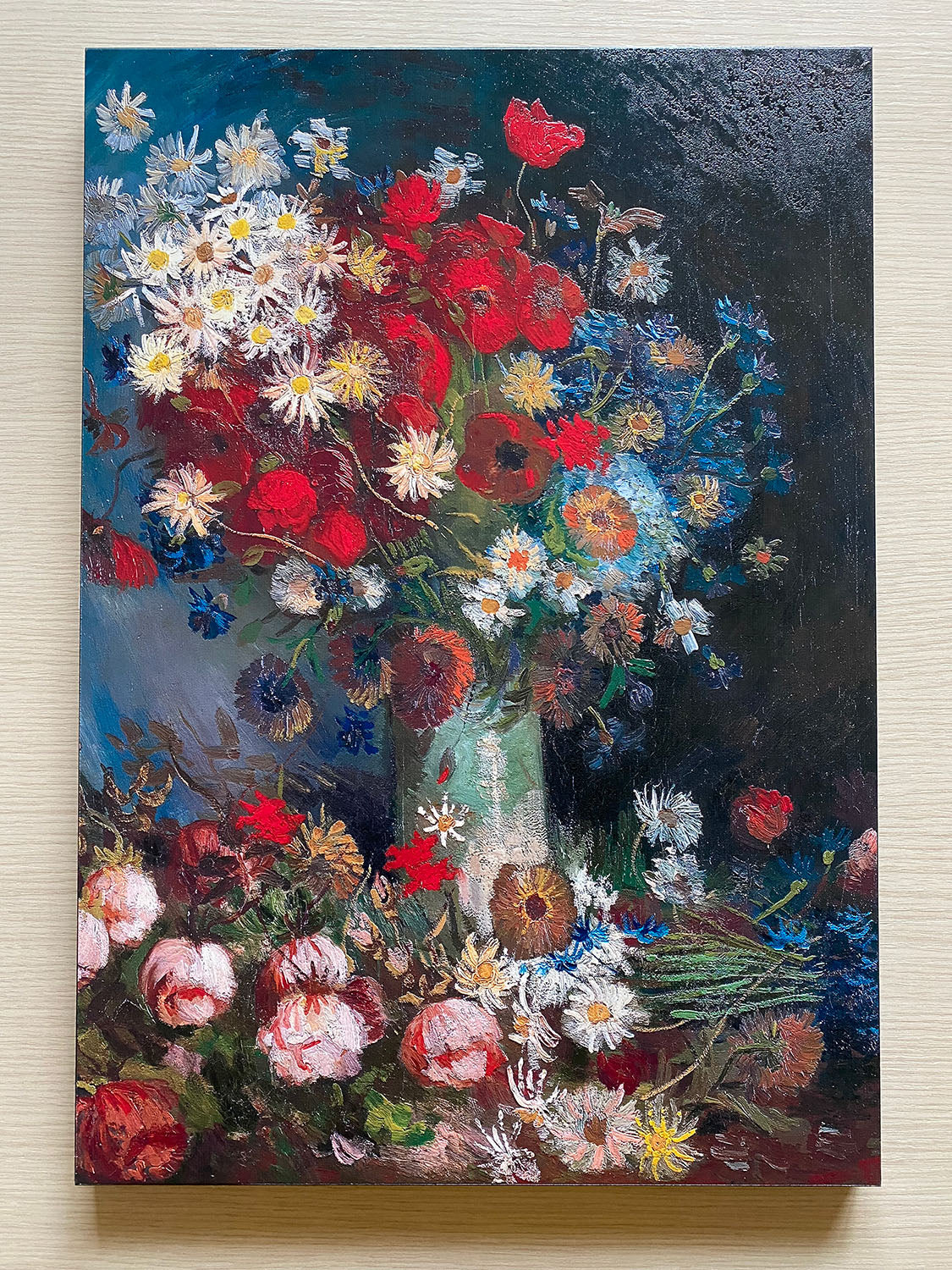 Van Gogh - Sternennacht | HD-Flach- oder 3D-Druck