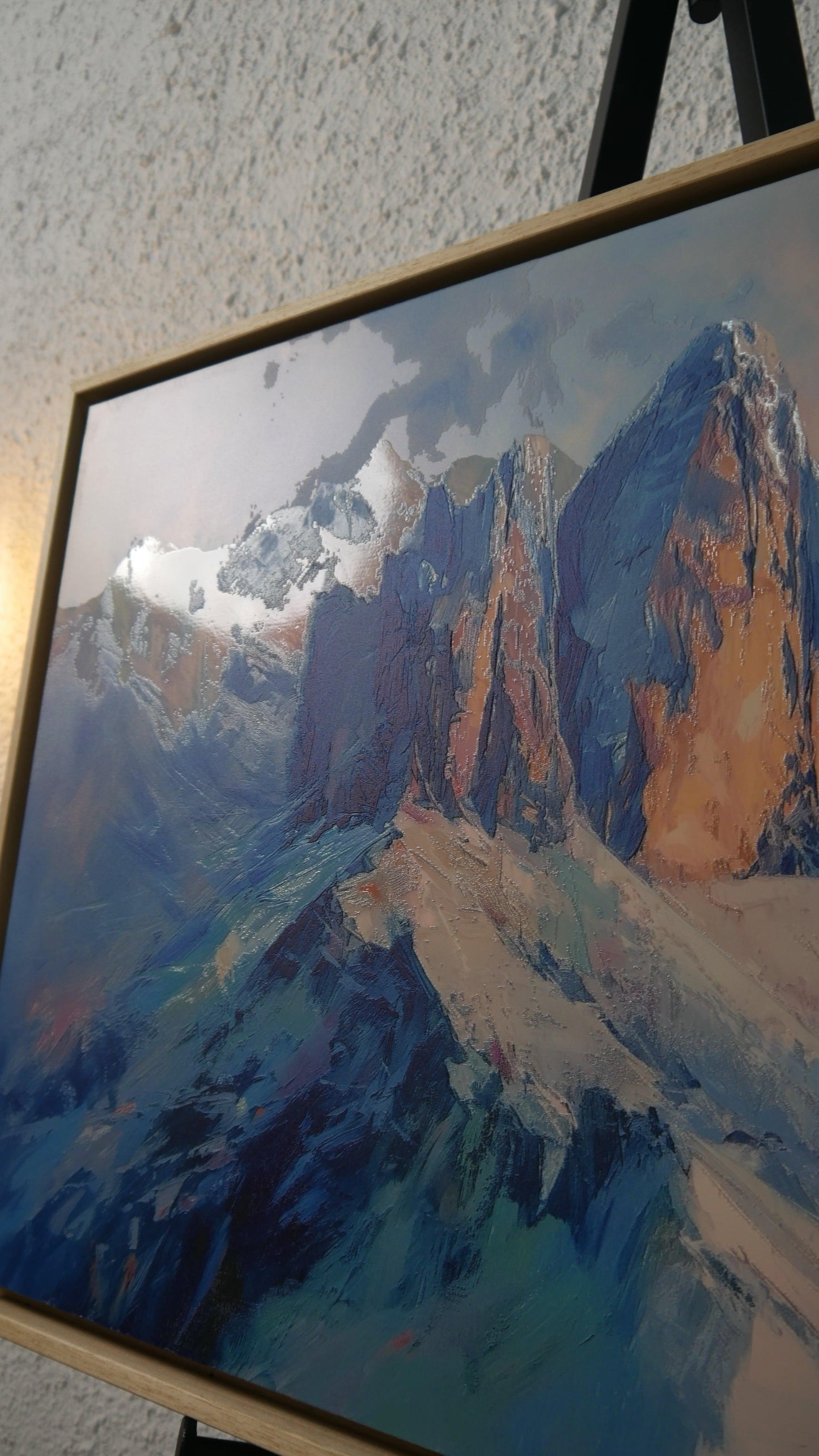 Natura - Dolomiti innevate | Stampa piatta HD o in 3D - Materico