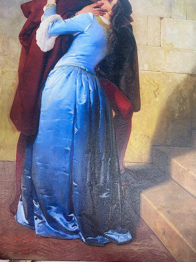 Hayez - Il bacio | Stampa piatta HD o in 3D