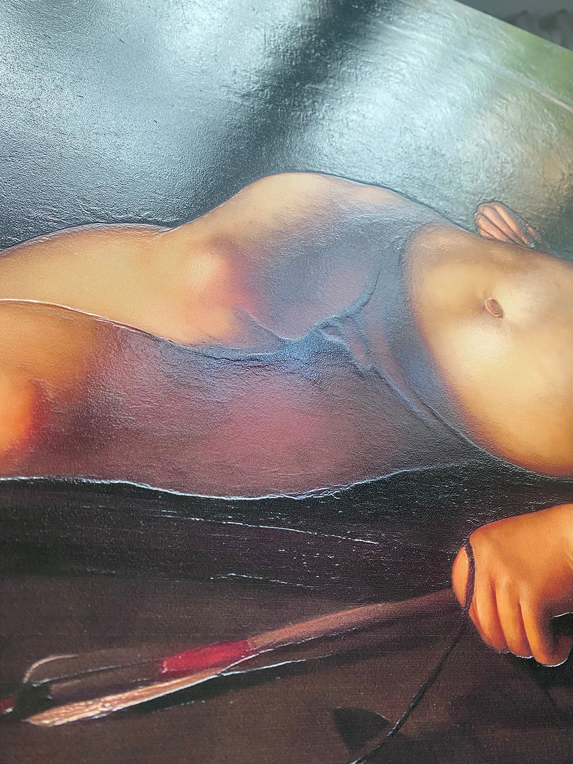 Caravaggio - Cupido che dorme | Stampa piatta HD o in 3D