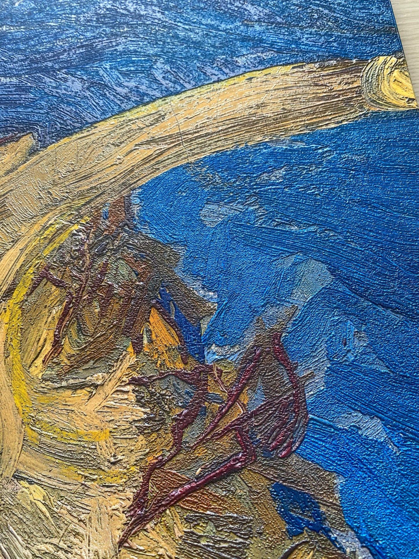 Van Gogh - Sternennacht | HD-Flach- oder 3D-Druck