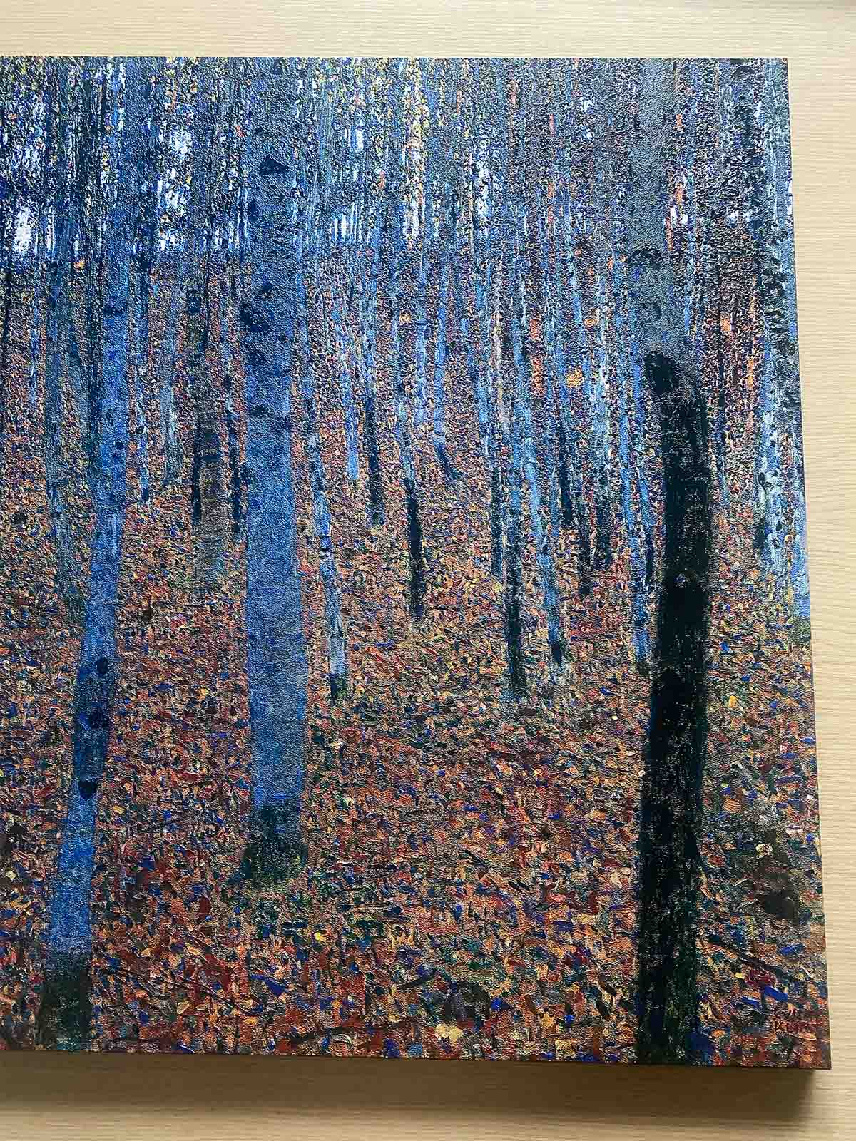 Klimt - Bosco di betulle | Stampa piatta HD o in 3D