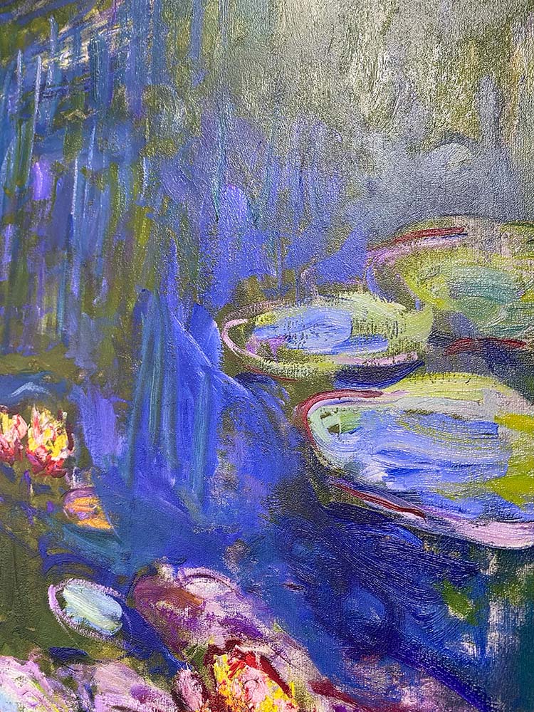Monet - Le ninfee | Stampa piatta HD o in 3D