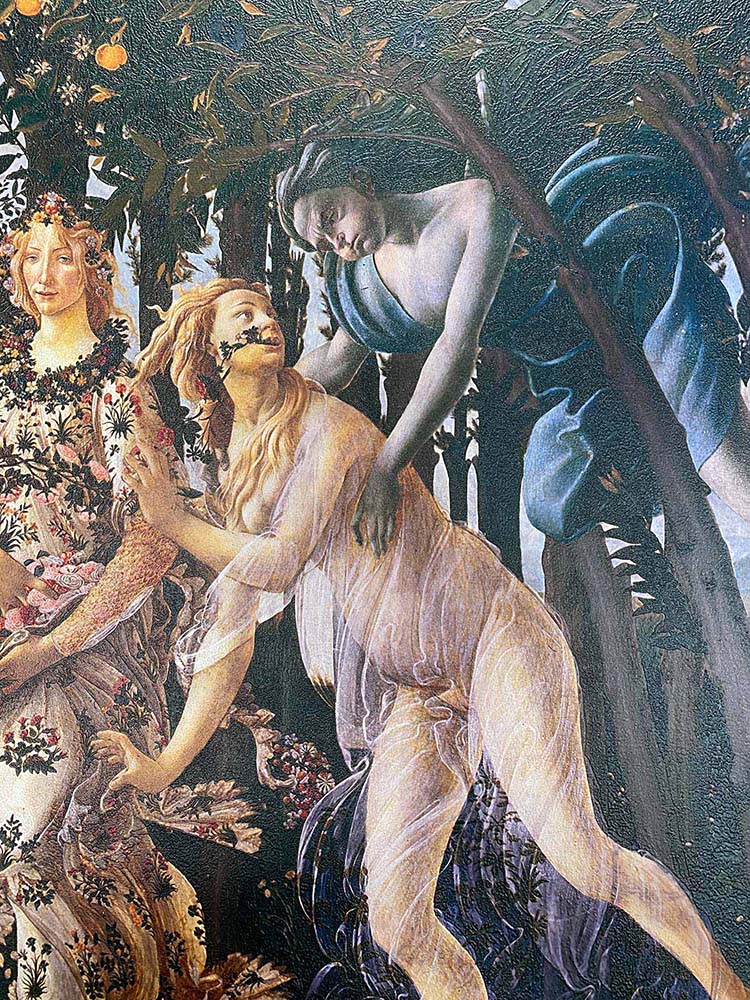 Botticelli - Primavera | Stampa piatta HD o in 3D