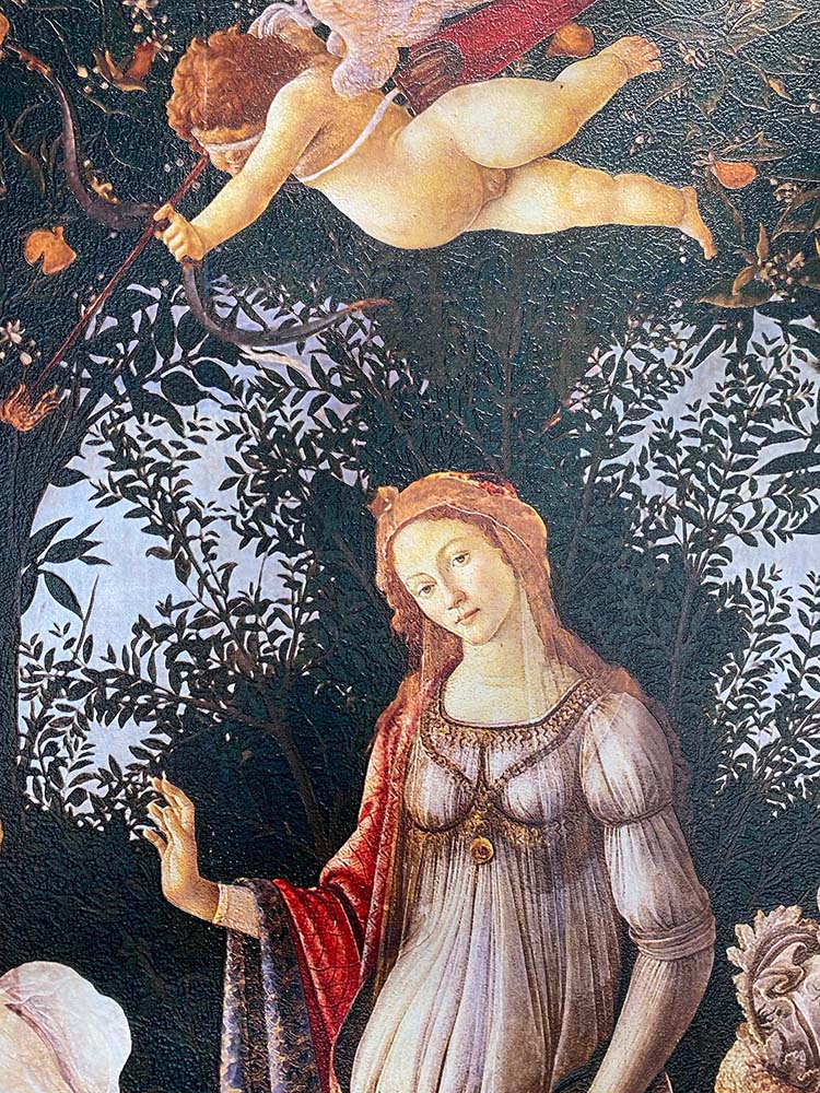 Botticelli - Primavera | Stampa piatta HD o in 3D