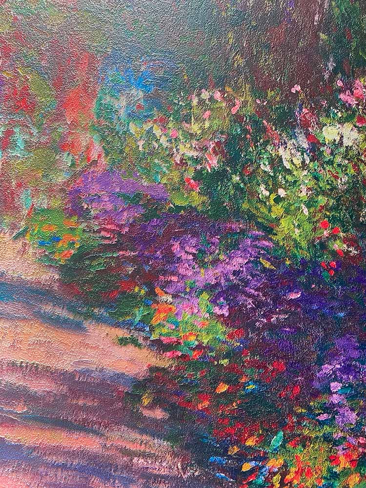Monet - Garden Path | Flat HD or 3D Print