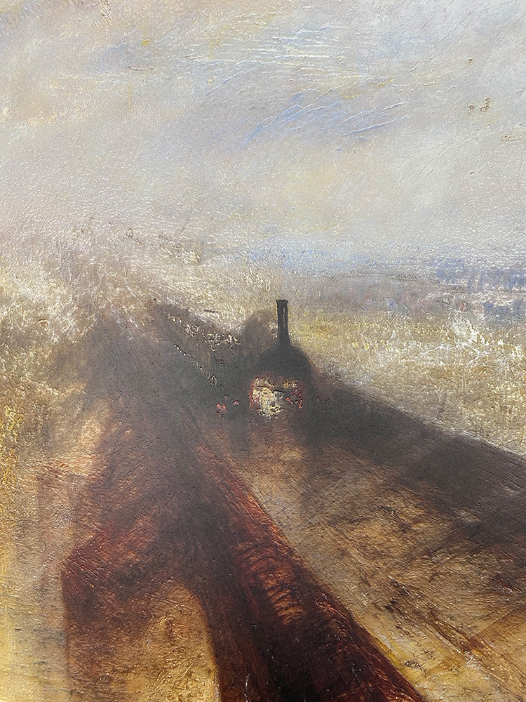 Turner - Pioggia, vapore e velocità | Stampa piatta HD o in 3D
