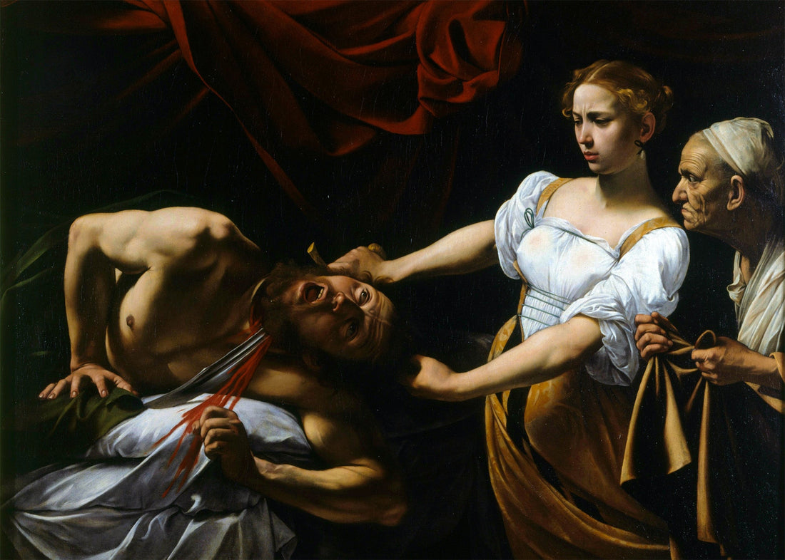 Giuditta e Oloferne: la potenza visiva di Caravaggio sulle tue pareti