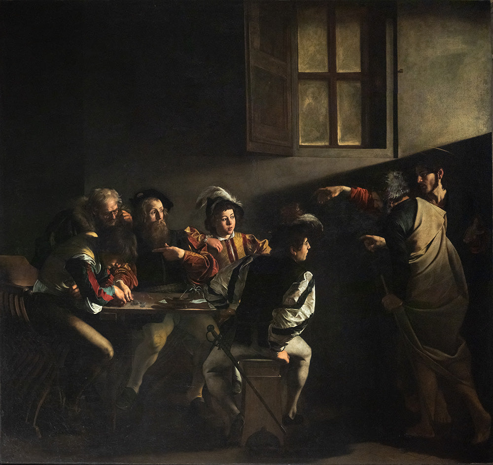 La Vocazione di San Matteo: Caravaggio