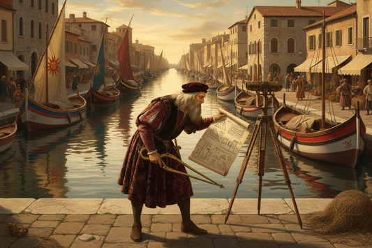 Leonardo Da Vinci e il porto canale di Cesenatico