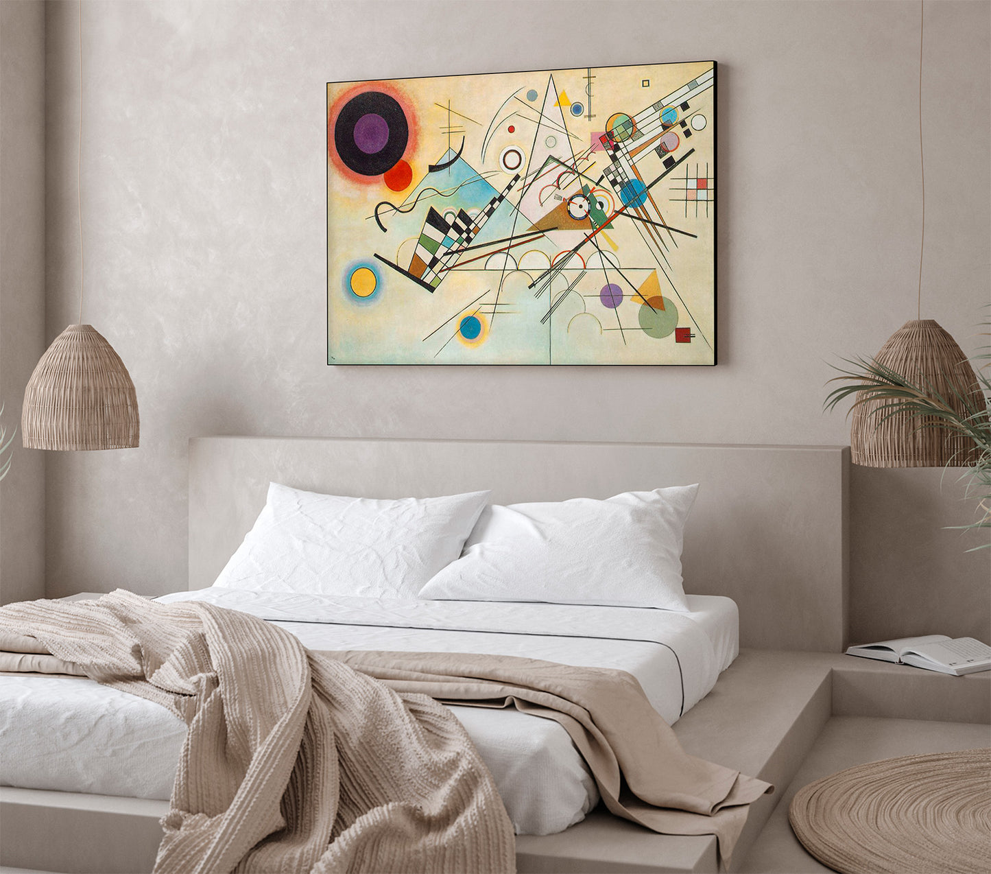 Kandinsky - Composizione VIII | Stampa piatta HD o in 3D