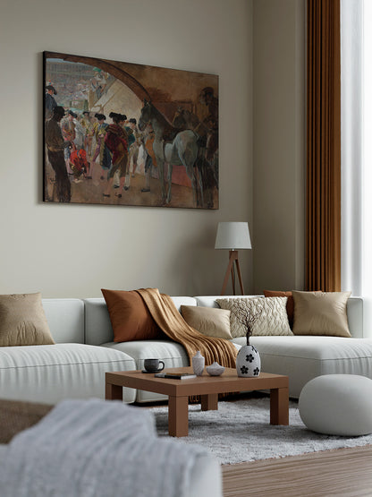 Joaquin Sorolla - Prima della corrida | Stampa piatta HD o in 3D