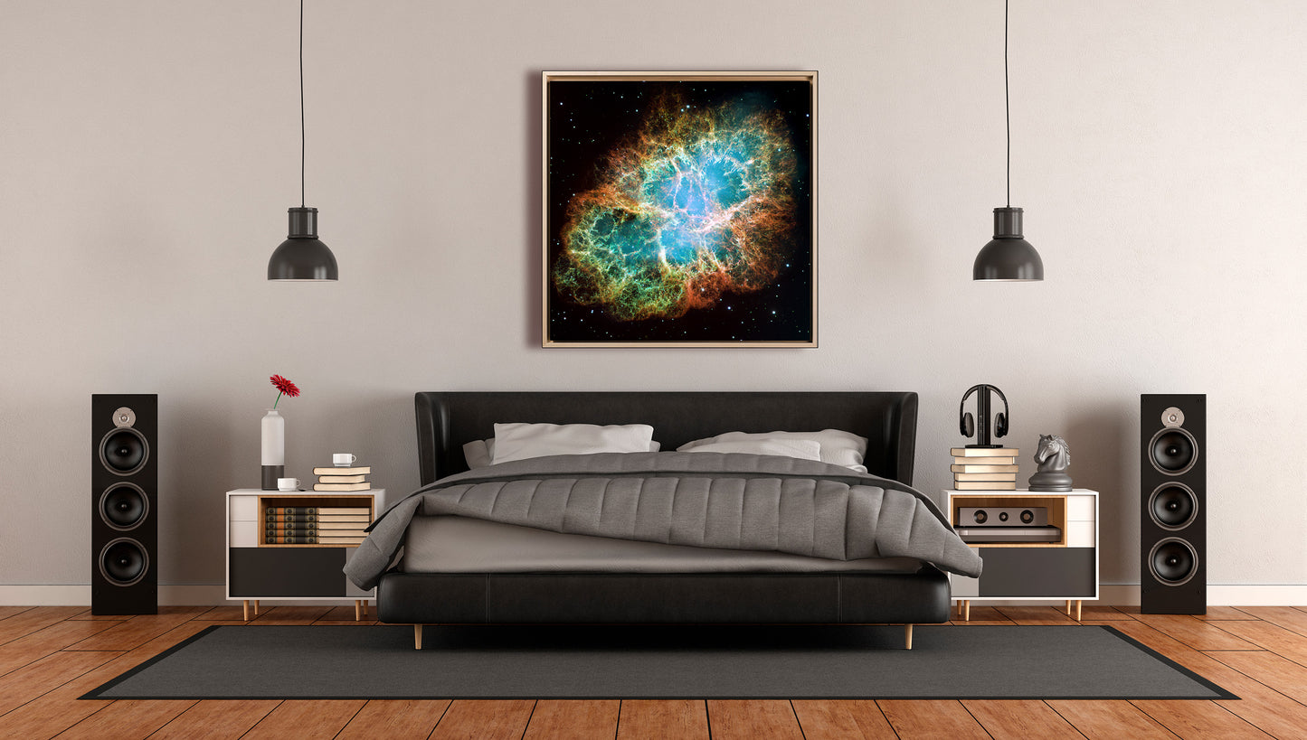 Spazio - Nebulosa del Granchio | Stampa piatta HD o in 3D