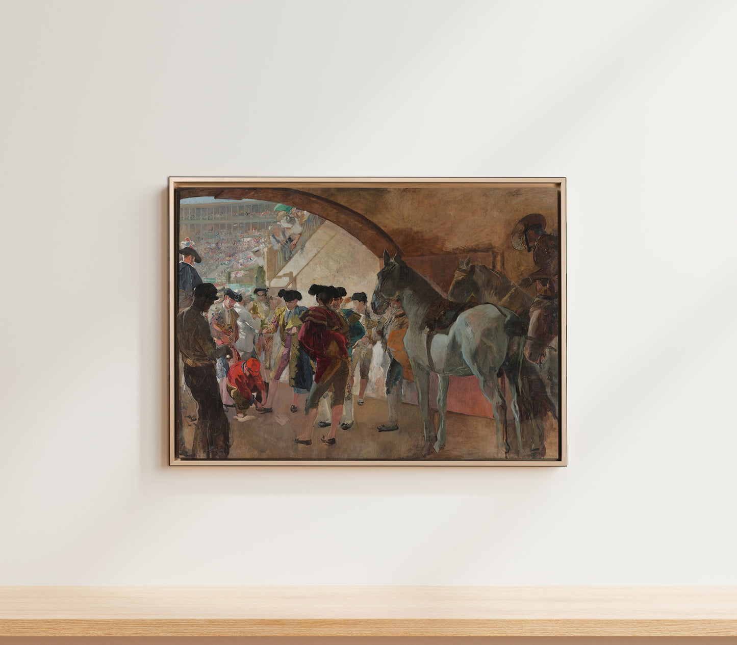 Joaquin Sorolla - Prima della corrida | Stampa piatta HD o in 3D