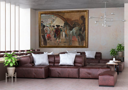 Joaquin Sorolla - Prima della corrida | Stampa piatta HD o in 3D