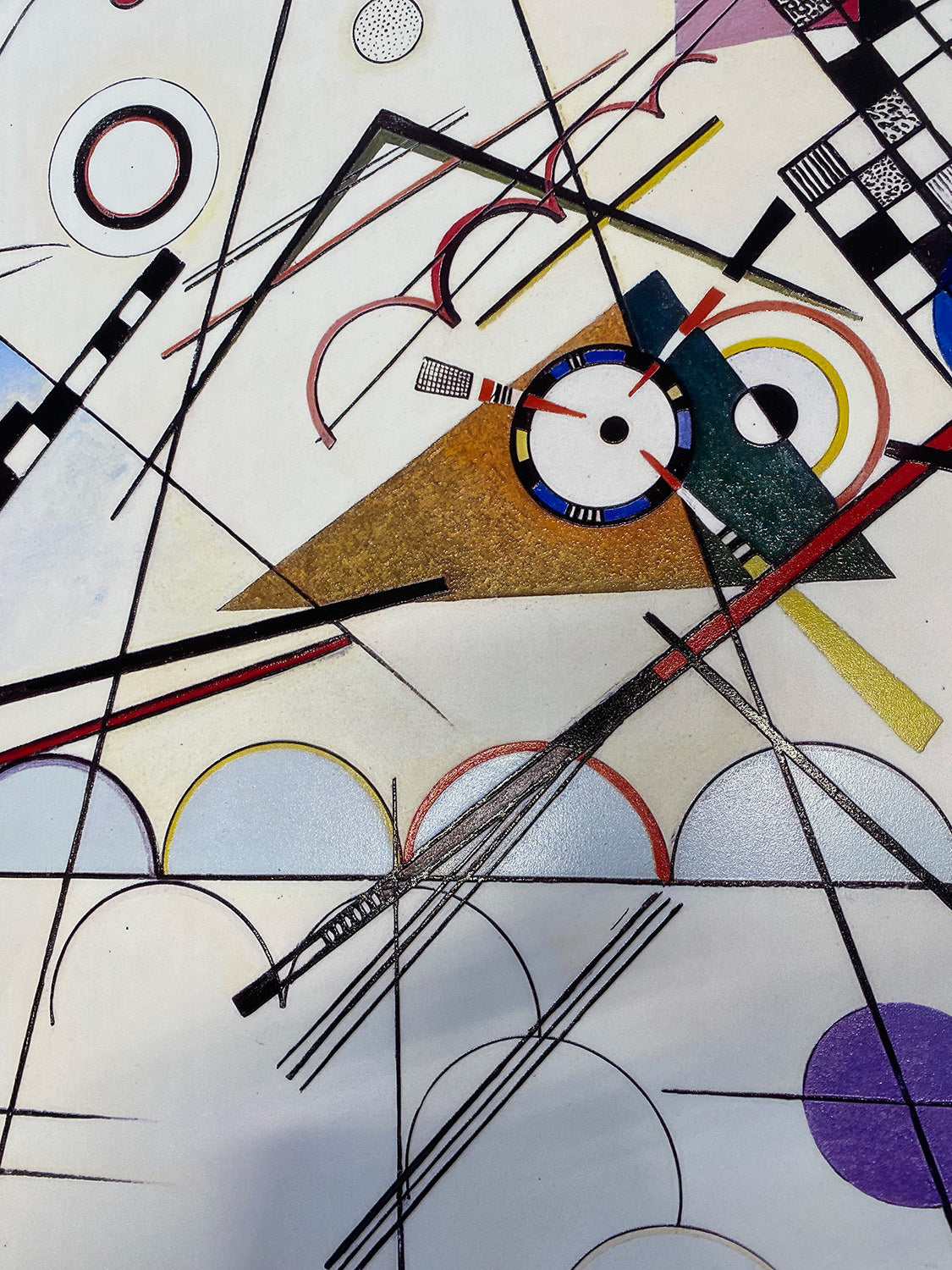 Kandinsky - Composizione VIII | Stampa piatta HD o in 3D